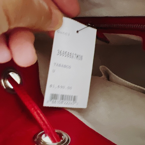 Gucci Soho Leather Drawstring Backpack - Picture 7 of 7